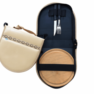 Set de asado con cierre